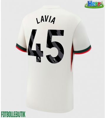 Chelsea Romeo Lavia #45 Bortatröja 2025-26 Kortärmad